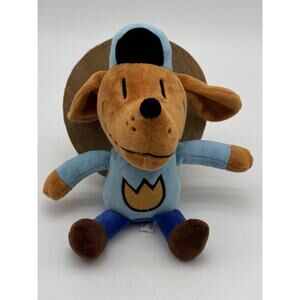 Dog Man Plush Toy by Dav Pilkey Scholastic 9-Inch Soft Stuffed Animal